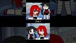 2 or 1? || #gacha #gachameme #gachalife #shorts #trending #lockjaw #2or1