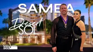 ALISA SELEZNOVA and ANDY FITZGERALD, Samba | Pro/Am Closed Silver B | Desert Sol DanceSport 2025