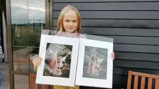 Excitement of seeing your photos for first time!