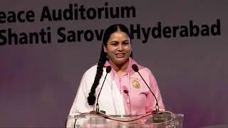 Rani ben - Sharing her experiences at Brahma Kumaris Hyd.