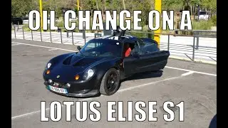 Oil change on a Lotus Elise S1 111S (ASMR style)