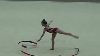 Stiliana NIKOLOVA (BUL) ribbon - 2020 Corbeil junior EF