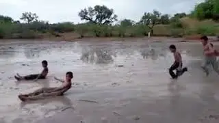 Rain land sliding .... Sindh tourism club