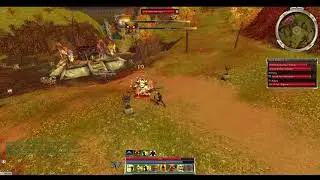 guild wars 1 presearing ranger/warrior duo charr farm