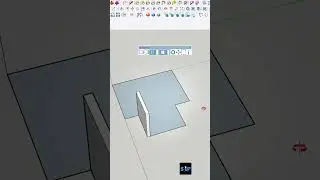 SketchUP Otomatik Duvar Kapı Pencere #sketchup