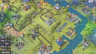 Игра Train Valley 2 #46 (Новая Зеландия) 1 звезда