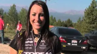 Sonya Looney after the Leadville Trail 100 MTB Race