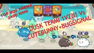Axie Infinity | 2400 MMR ARENA PVP | RekmorX Vs Camping Pong