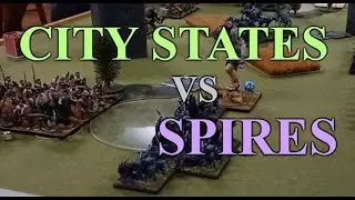 Conquest TLOAK Battle Report - City States vs Spires