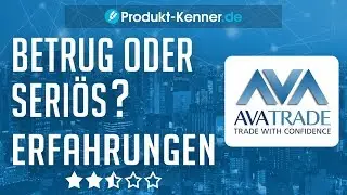 [FAZIT] AvaTrade Erfahrungen + Review |  CFD Kryptowährungen Broker im TEST! SERIÖS & SICHER?