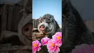 Посмішка Жоріка вам перед сном☺️#pig #funny #cute #cuteanimals #animals #pets#милота #кабан
