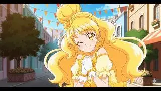 【AI作画】黄色プリキュア風：変身・戦闘・日常 全シーン完全版 [Yellow Precure] Transformation & Battle Full Movie [2K/HD]