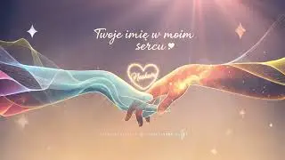 Twoje imię w moim sercu 💭❤️Szept miłości zapisany na zawsze 💭❤️