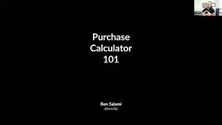 W1.2 - Purchase Calculator 101