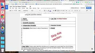 How to Create a Data Table in Google Docs