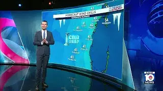 В Южную Флориду надвигается похолодание!