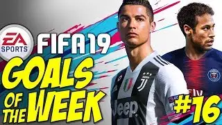 Fifa 19 - Top 10 GOALS OF THE WEEK #16 (Best Goals & Gameplay)