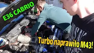 BMW E36 CABRIO Z 1.8 Turbo M43 - Silnik kt&oacute;rego nikt nie chciał a BOOST WSZYSTKO zmienił!