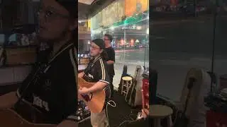 San Francisco Street - Sun Rai Cover by Two Hundred Band (Folk Trio) @Banpuku Yokocho Rama 9