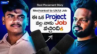 Mechanical to UX/UI Designer 🚀 | 1 Project = Job Offer | Student Placement Success Story 🎙️