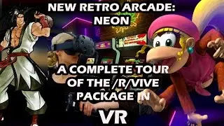 How to get a fully playable ready-made New Retro Arcade: Neon, complete with cabinets/SNES/Gameboys