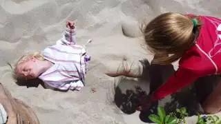 Tickley toes in the Sand