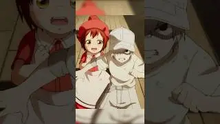 White cells protect red cells from the start #shorts #movie #anime