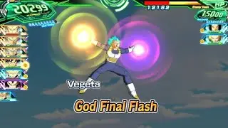 Vegeta Video Game Evolution:  Final Flash - Final Shine Attack [ 2002 - 2020 ]