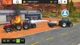 Многопользовательский режим FS 18 - Стрижка травы | Кормление коров и овец в FS18 | Farming Simul...