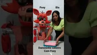 Danoninho caseiro com Foxy #shorts