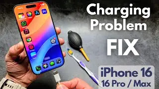 iPhone 16 /16 Pro Charging Problem - SOLVED! Not Charging, Loose Port or Charging Very Slowly