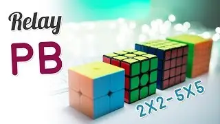 Relay PB | 2x2-5x5 - 5:41.87