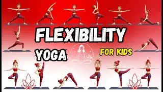 Flexibility Yoga for Kids - 10 Minutes | Full Body Stretch & Calm