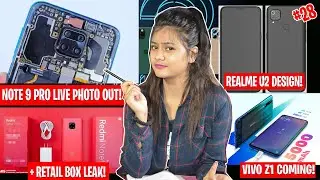 Note 9 pro live Photo & Box , Realme U2 Design , Vivo Z1 Coming, Redmi 9 Specs , Oneplus 8 Lite 5G!