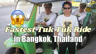 Fastest Tuk Tuk Ride Experience | Bangkok Thailand | NDTV2020