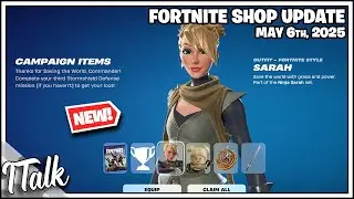 *NEW* SARAH STW PACK & STARTER PACK! Fortnite Item Shop [May 6th, 2025] (Fortnite Chapter 6)