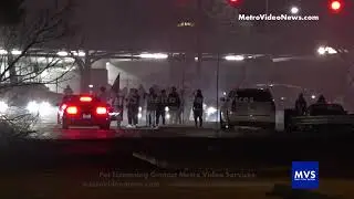 Intersection Shut Down By Hotrodders Doing Donuts **CAUGHT ON CAMERA** | Dallas, TX