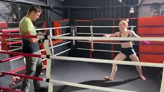 Trying to throw some fancy kicks for MMA video shoot -  BTS