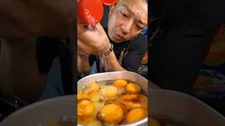 Raw egg rice