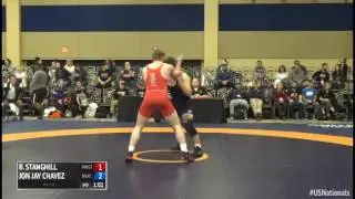 80 1/4 Final - Barrett Stanghill (Minnesota Storm) vs. Jon Jay Chavez (New York Athletic Club)