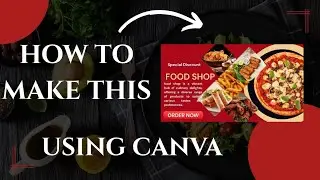 How To Create Menu Cards For Restaurants In Canva #canva