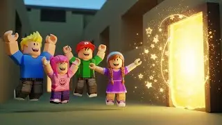 Roblox Tiny Friends Trapped in the Obby Maze | Nursery Rhymes for Kids & Baby Songs