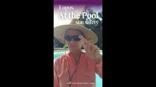 Lupus and Sun at the Pool