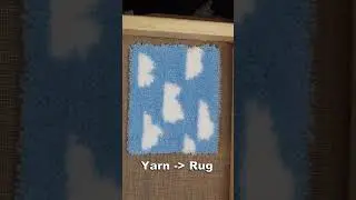Tufting a RUG VASE 💐