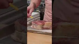 Reverse seared steak for two. Full recipe on my main.