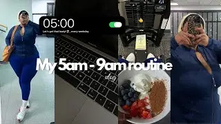I AM TIRED OF BEING FAT | realistic 5am morning routine + honest thoughts on body positivity