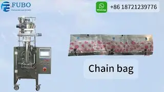German high effective stain remover powder sachet packing machine |  chain bag packing machine