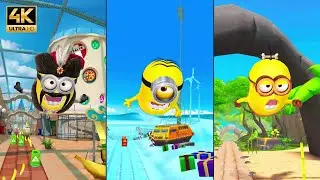 Minion Rush Race - Brave Minion Vs Thong Stuart Minion Vs Cro-Minion | EP 05 4K 60 FPS