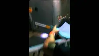 Claudio Sanchez walking to his bus after the show