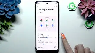 MOTOROLA ThinkPhone 25 &mdash; Как изменить размер шрифта